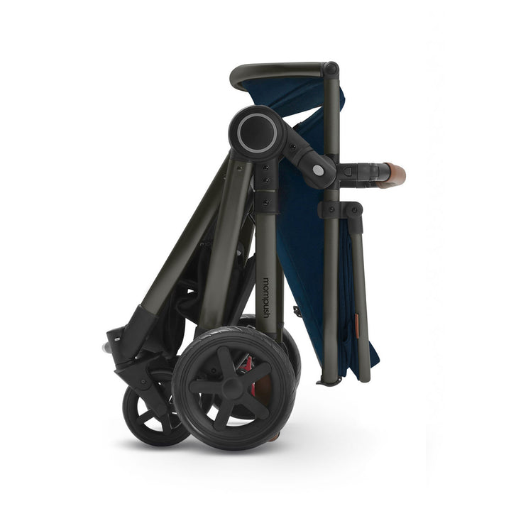 ultimate 2 stroller#color_navy-fabrics-black-frame