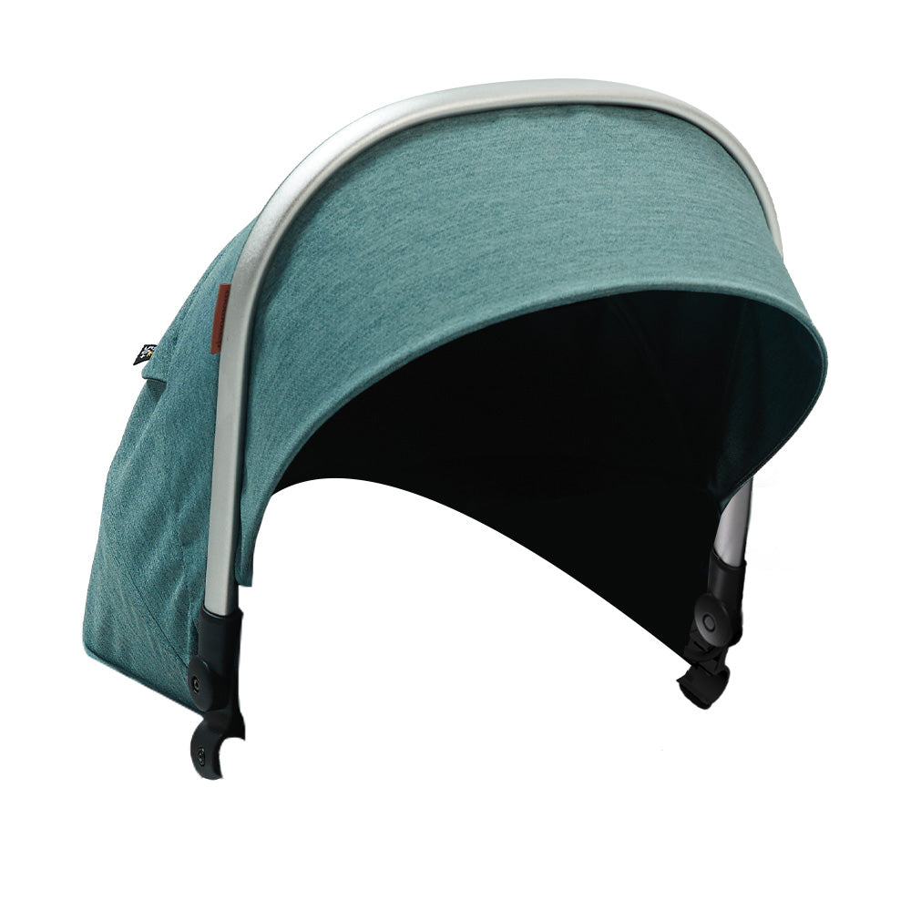 Mompush Ultimate2 Bassinet, Newborn Stroller Accessory, Optimal Comfort Extended Sunhood From Birth To 6 Monthssilver Grey Mompush Ultimate2 Bassinet, Newborn Stroller Accessory, Optimal Comfort Extended Sunhood From Birth To 6 Monthssilver Grey